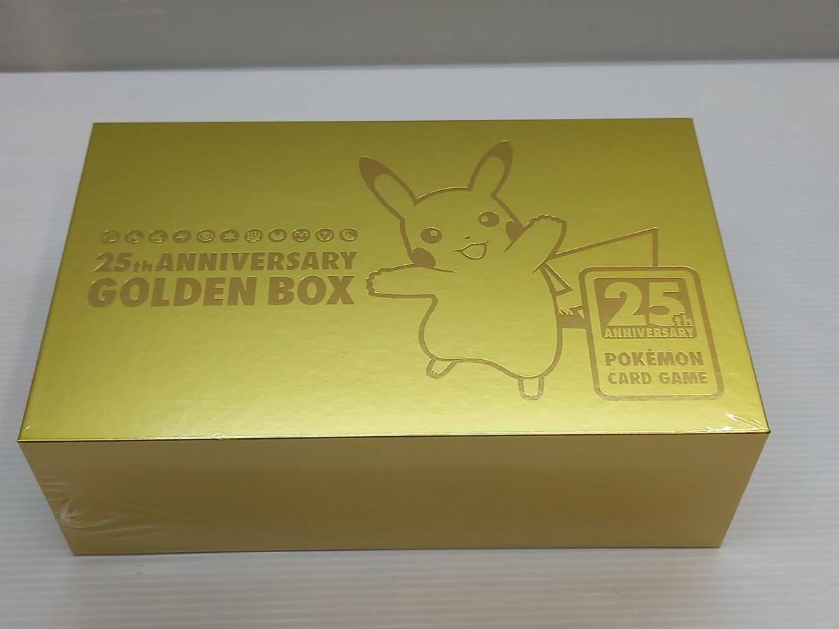 A-] Pokemon Card 25th Anniversary Golden Box Set Pikachu Pokemon