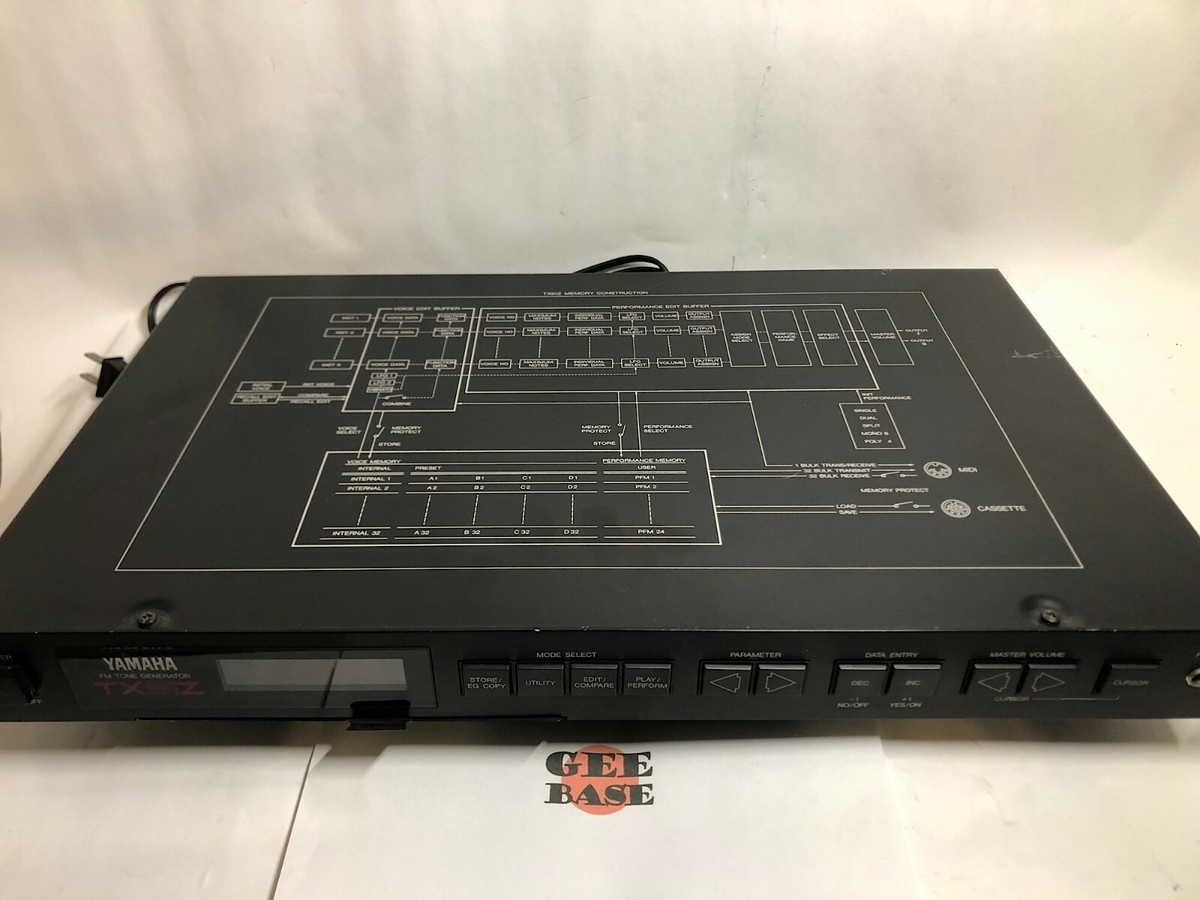 YAMAHA TX81Z FM sound source FM Synthesizer FM Tone Generator