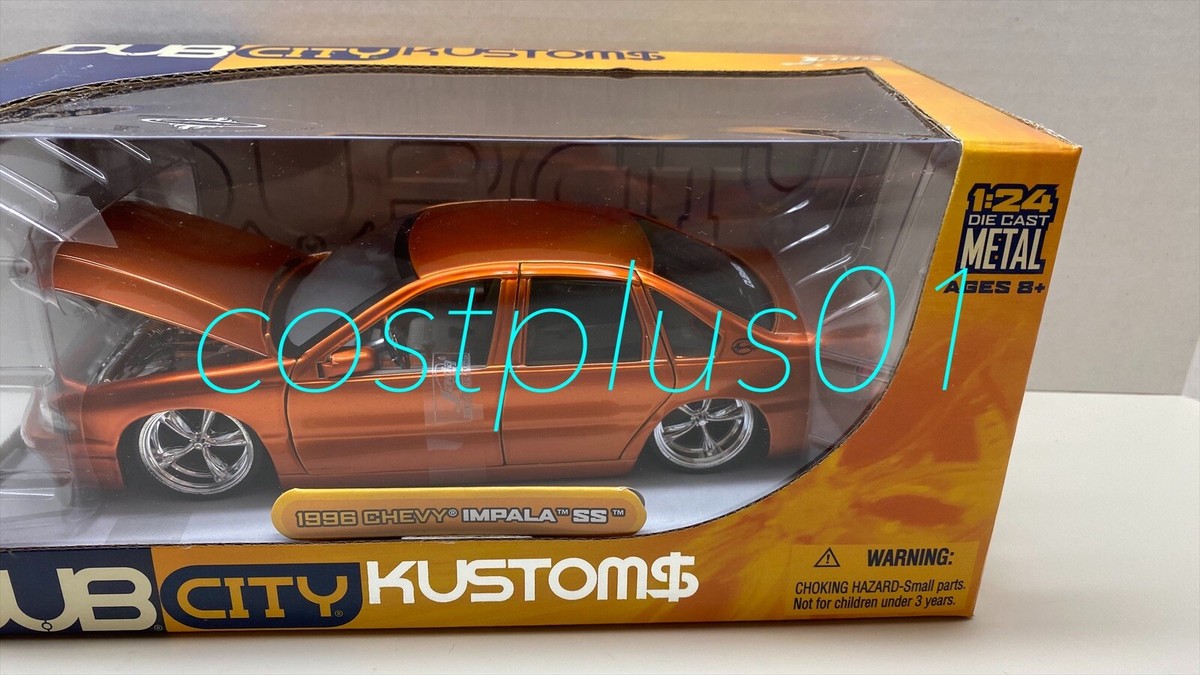 JADA DUB CITY CUSTOMS 1996 CHEVY IMPALA SS 1:24 COPPER ORANGE | eBay