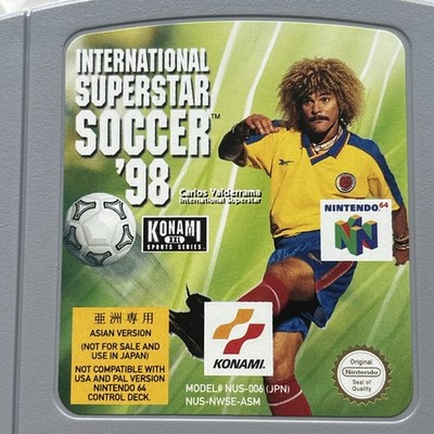 NEW GEM Asian Version Variant International Superstar Soccer 98