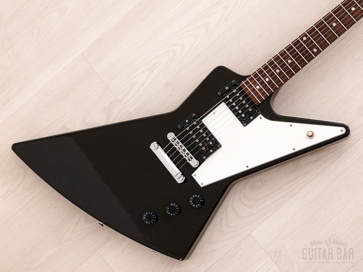 2012 Gibson Explorer '76 Vintage Reissue Ebony w/ Case | eBay