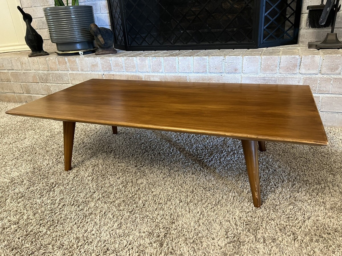 Vintage MCM Paul McCobb Short Coffee Table/ Bench by Winchendon