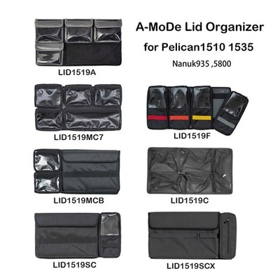 New Lid Organizer For Pelican1510 1535Air IM2500 Nanuk935 (NoCase