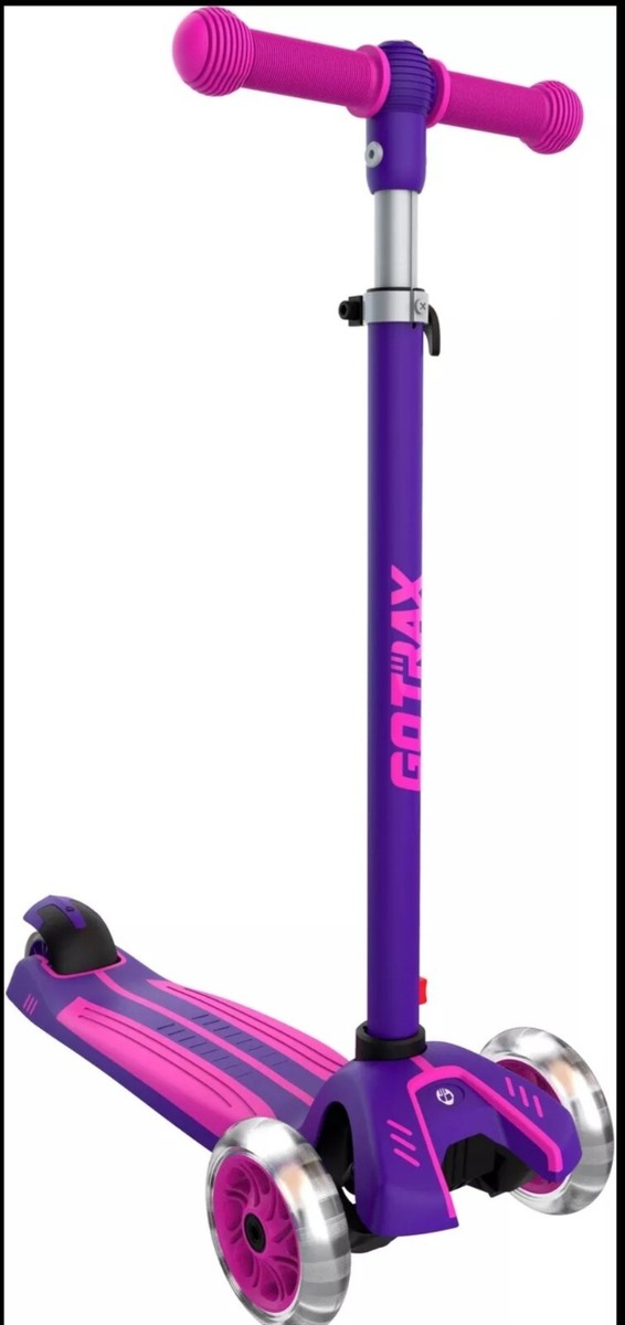 GoTrax - LS1 3-Wheel Kick Scooter - Purple | eBay