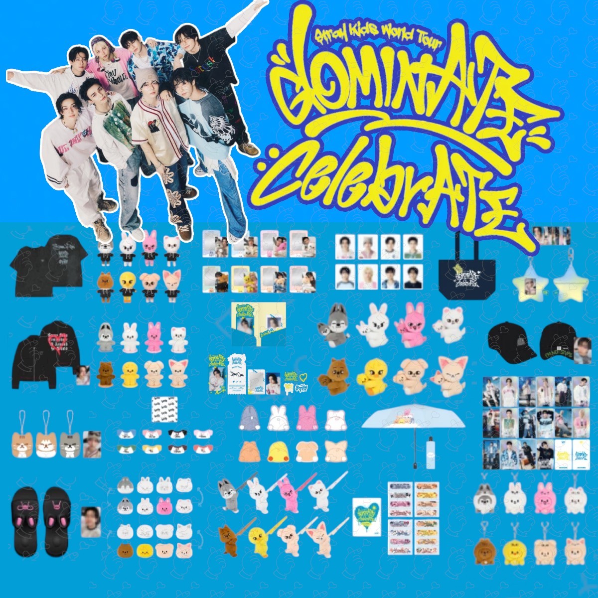 PRE Stray Kids World Tour DominATE : CelebrATE Pop Up Official