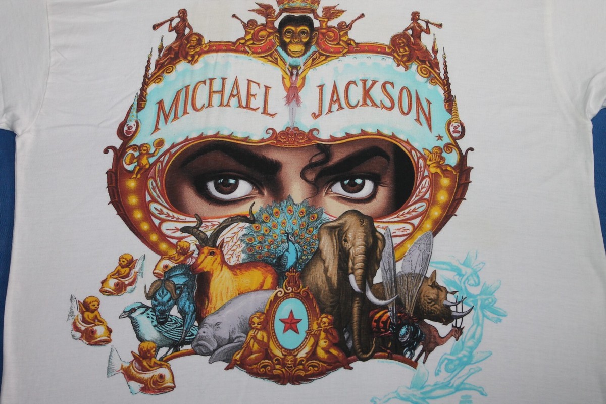 Vintage 90s Michael Jackson Shirt Dangerous World Tour 1992-93