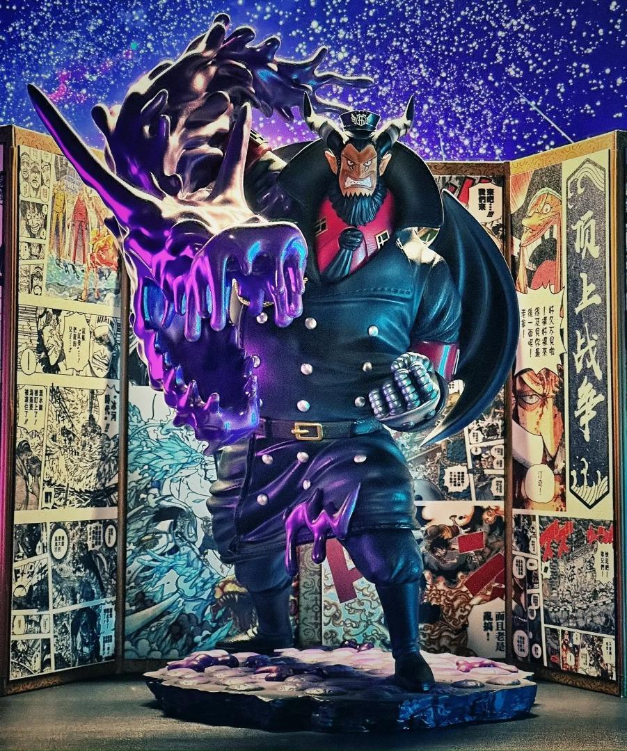 ONE PIECE Prison Officer Magellan Figure Garage Kit Painted