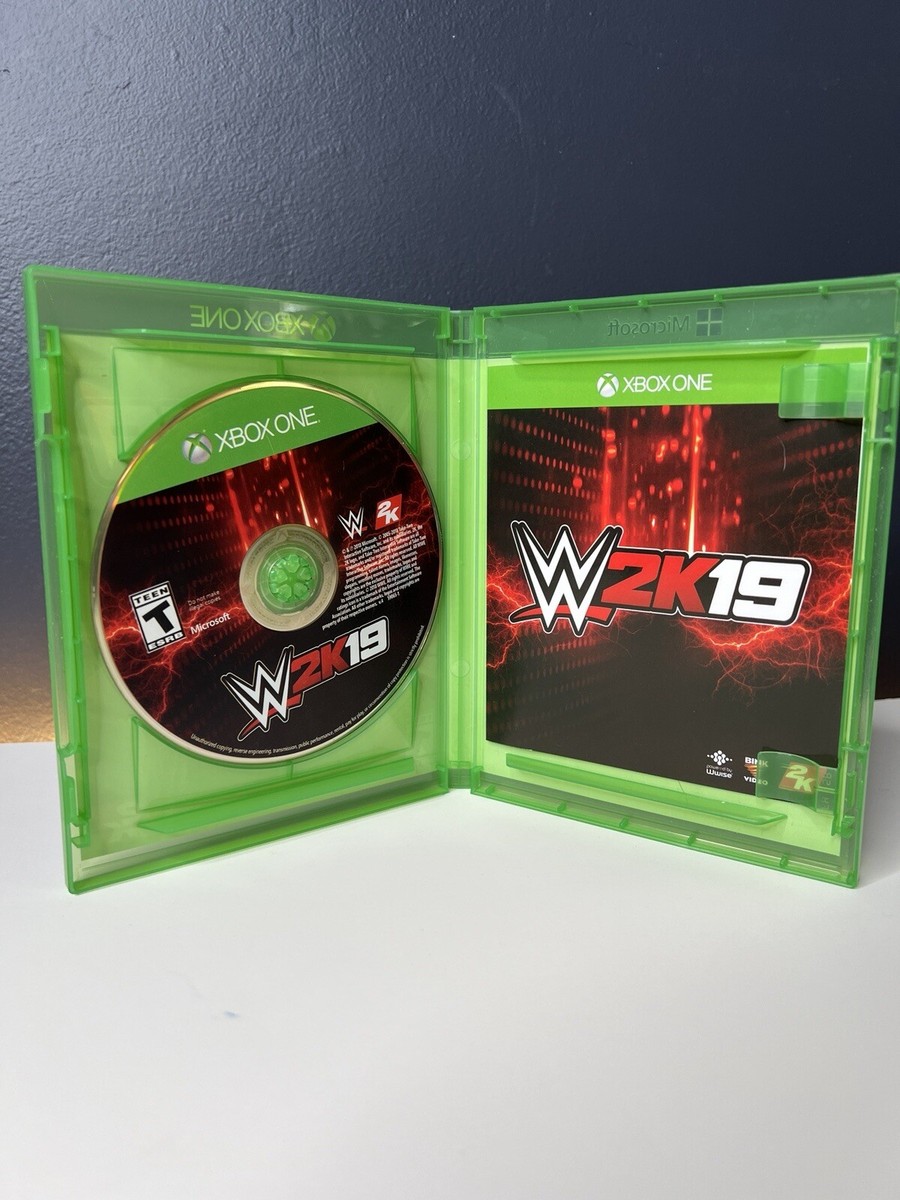 WWE 2K19 (Microsoft Xbox One Series X) Wrestling Game CIB Complete