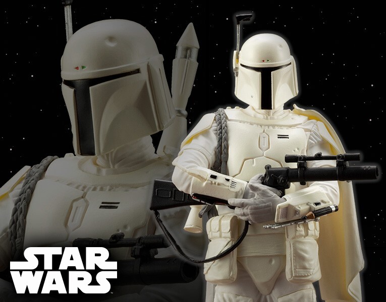 NEW KOTOBUKIYA ARTFX+ Boba Fett White Armor Limited Edition Star