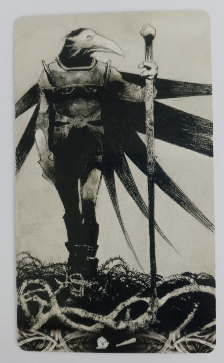 Murder of Crows Tarot Card by Corrado Roi Page Of Wands 4.75