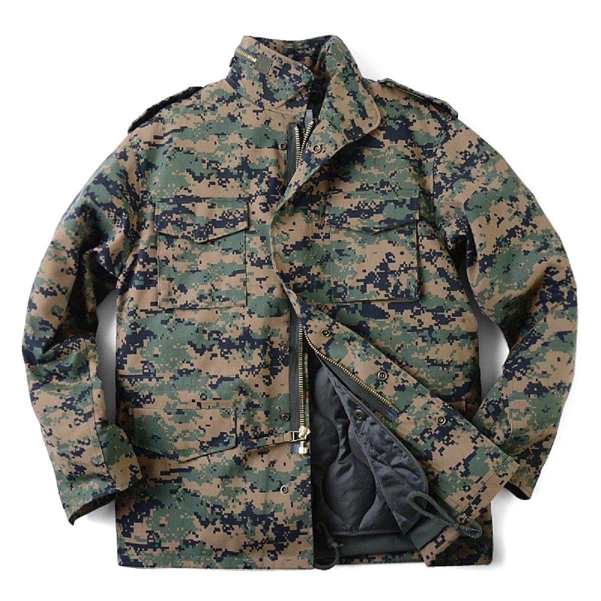 M-65 Field Jacket Woodland DIGITAL Camo MARPAT Style Military