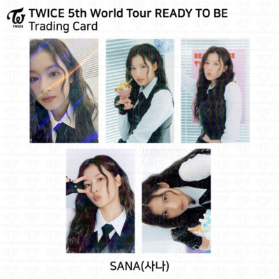 TWICE 5th World Tour Ready To Be Official Trading Card Photocard