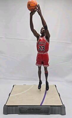 Michael Jordan 1998 NBA Finals Last Shot Statue Upper Deck Pro