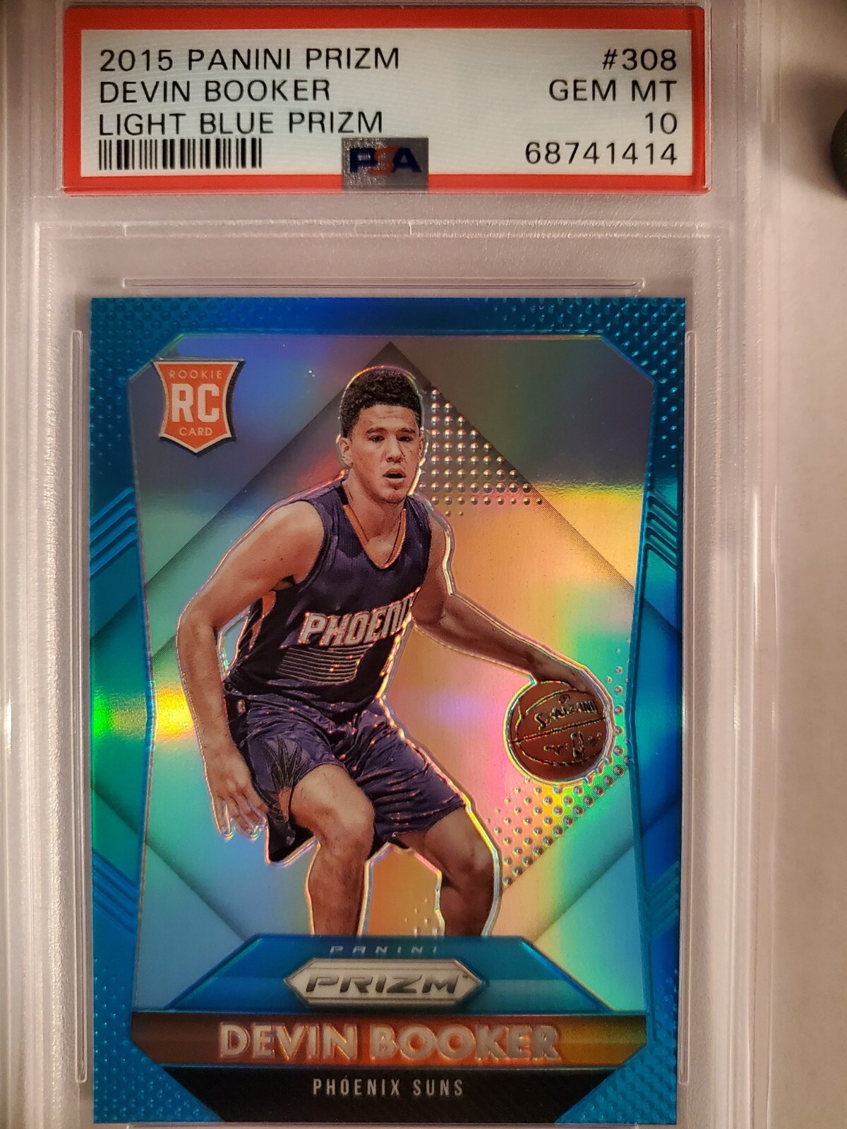 Devin Booker 2015 Prizm #308 Light Blue /199 Price Guide - Sports