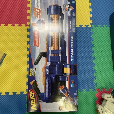 Nerf E2865 Elite Titan CS-50 50-Dart Toy Blaster for sale online