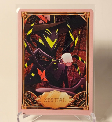 Hazbin Hotel Trading Card - Zestial 50/50 PINK FOIL - 2nd Edition
