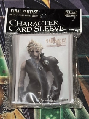 Final Fantasy 7 Cloud Strife - Standard Card Sleeves 60p FFTCG