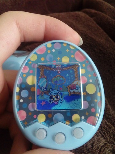 Bandai Tamagotchi Mix Melody M X Ver. Blue Language Japanese From