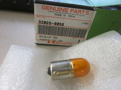 NOS Kawasaki 12v 10w Bulb BX250 BR250 Z250 ER300 Z300 EX300 92069