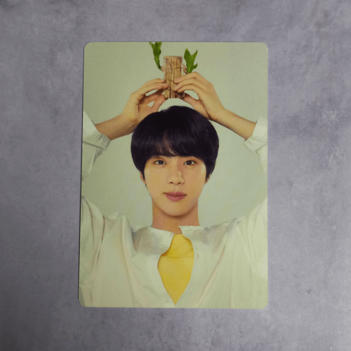 BTS World Tour Love Yourself Seoul Official Mini Photo Card - Jin