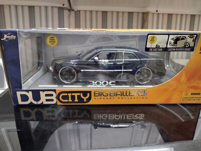 JADA BIGTIME KUSTOM$ DUB CITY CHRYSLER 300C 1/18 SCALE DIECAST CAR