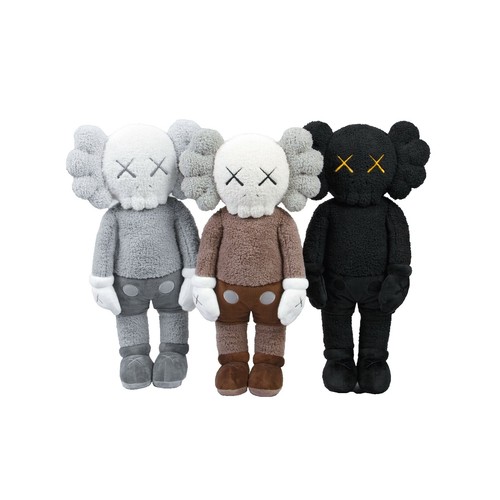 2023 KAWS Accomplice Plush Pink Limited Edition #598 of 2000 **In