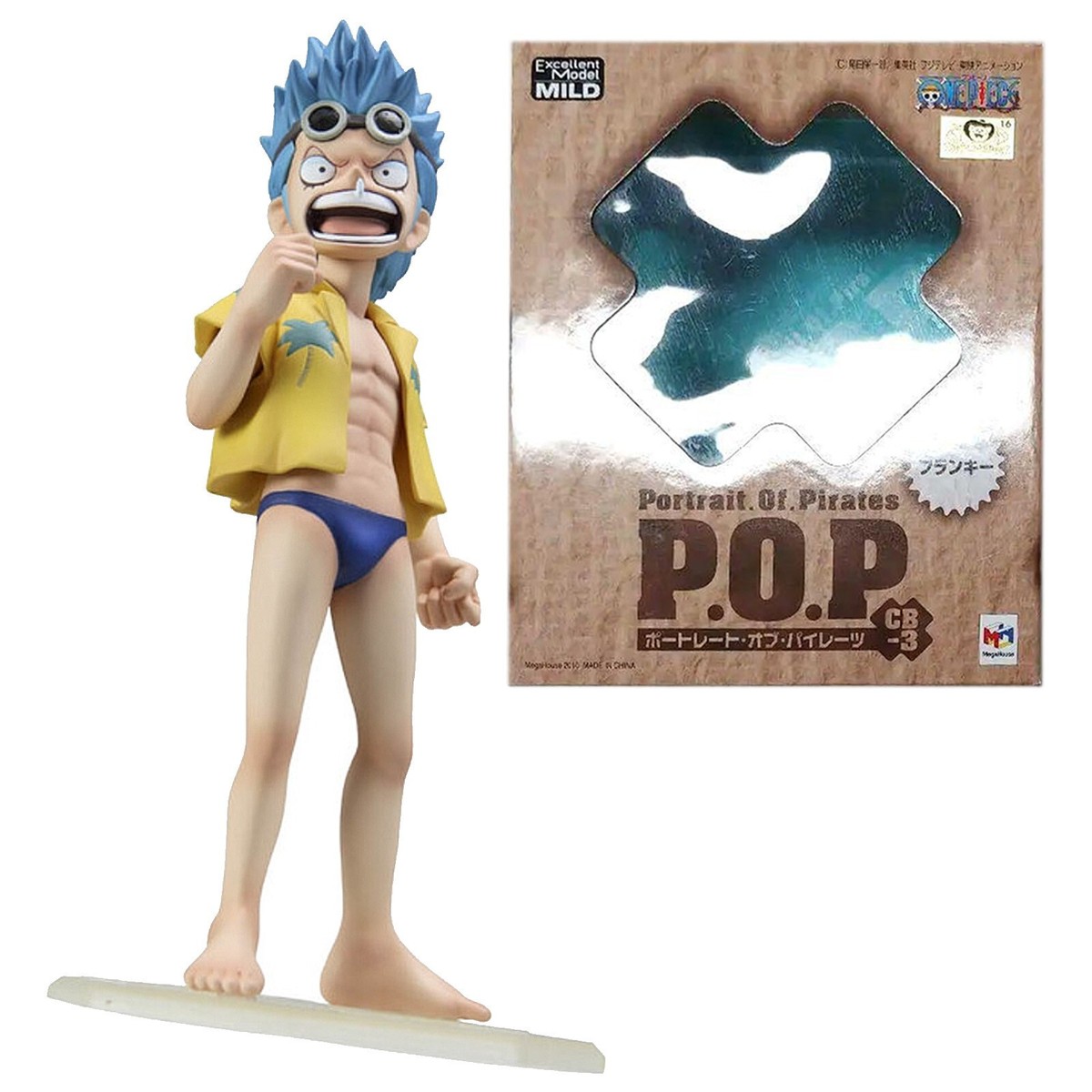 MegaHouse P.O.P Portrait Of Pirates ONE PIECE CB-3 Franky Figure