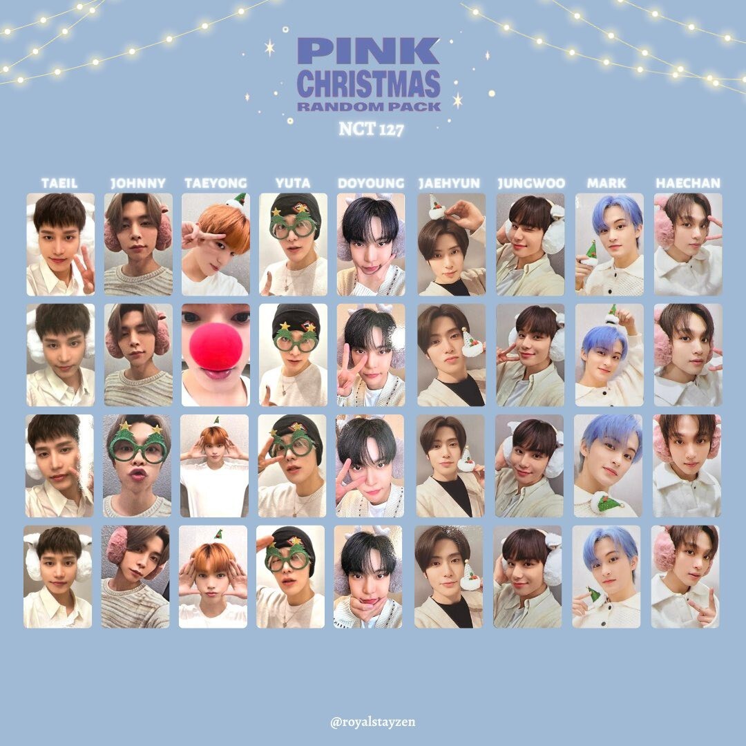 NCT 127 SPECIAL FORTUNE CARD PACKS 