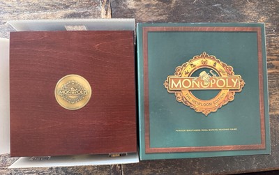 Monopoly The Heirloom Edition 1997 Wooden Box Parker Brothers