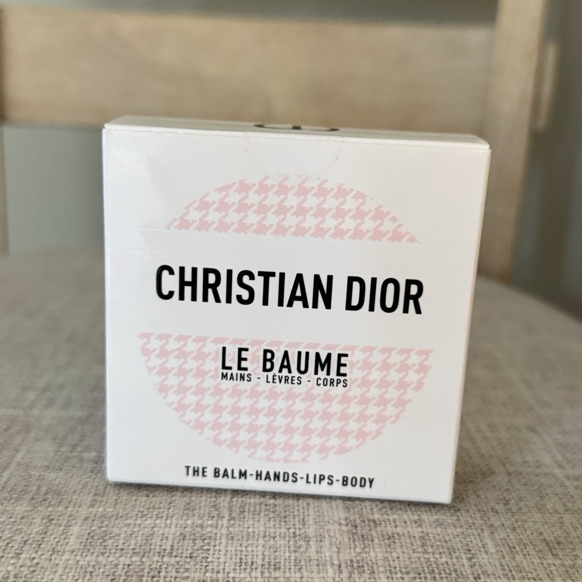 Dior Le Baume Pink Houndstooth 50ml – Limited Edition Hand & Lip