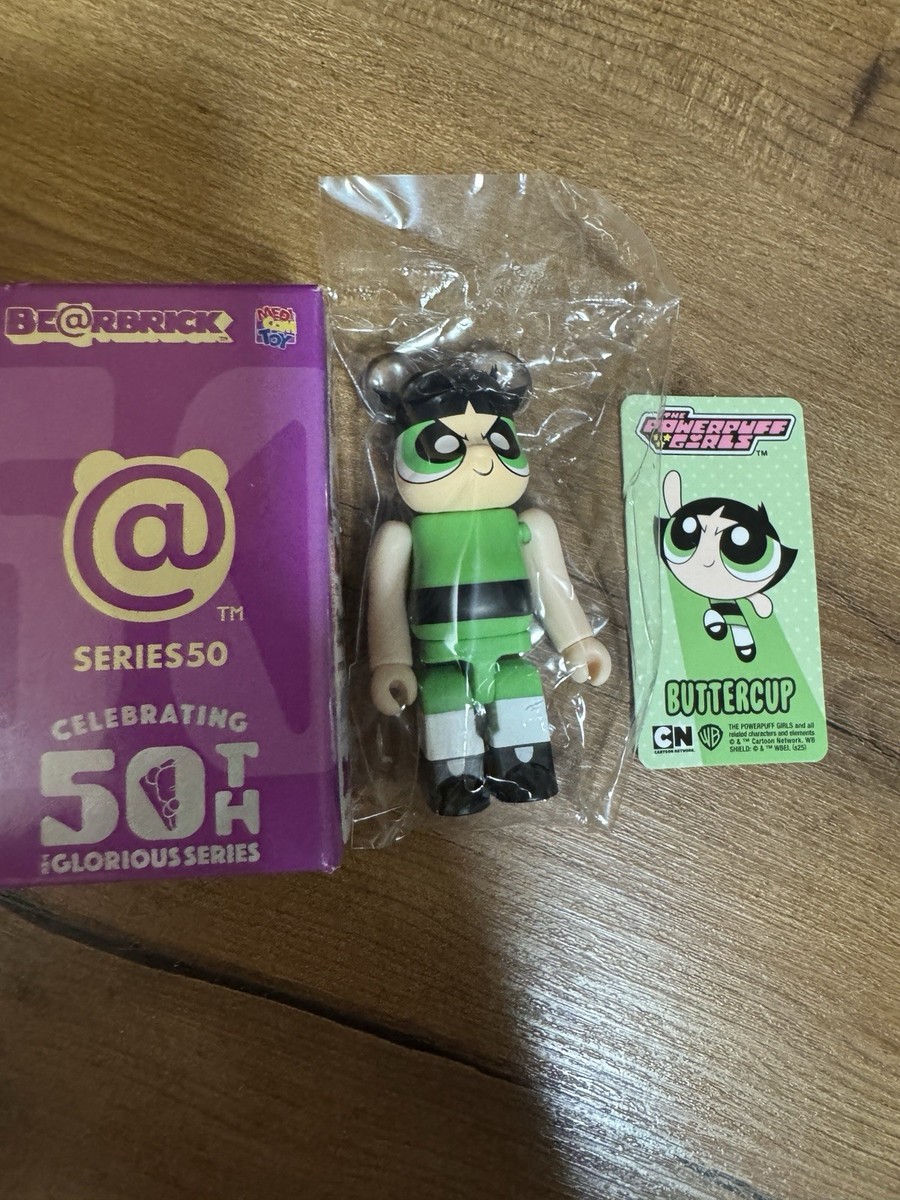 Ultra Rare Bearbrick Series 50 Secret Powerpuff Girls Buttercup BE