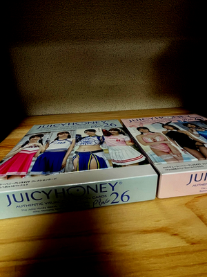 AVC Juicy Honey Collection Card PLUS #26 #27 Set 2BOX With Shrink