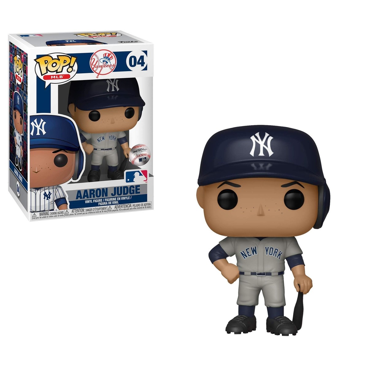 Funko POP MLB Figure : New York Yankees #04 Aaron Judge | eBay