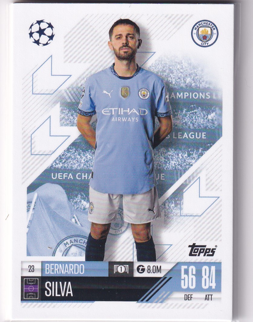 Topps Match Attax Champions League 24/25 Nr. 23 Bernardo Silva | eBay