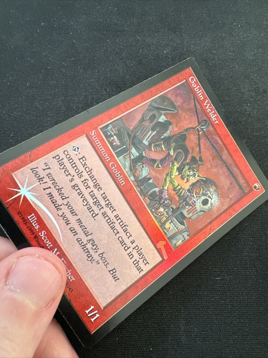 MTG GOBLIN WELDER (FOIL) Urza's Legacy | eBay