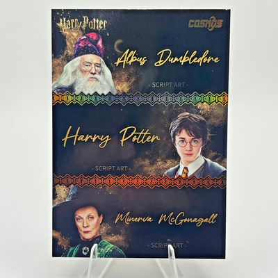 2025 Kakawow Cosmos Harry Potter Albus Minerva Triple Script Art