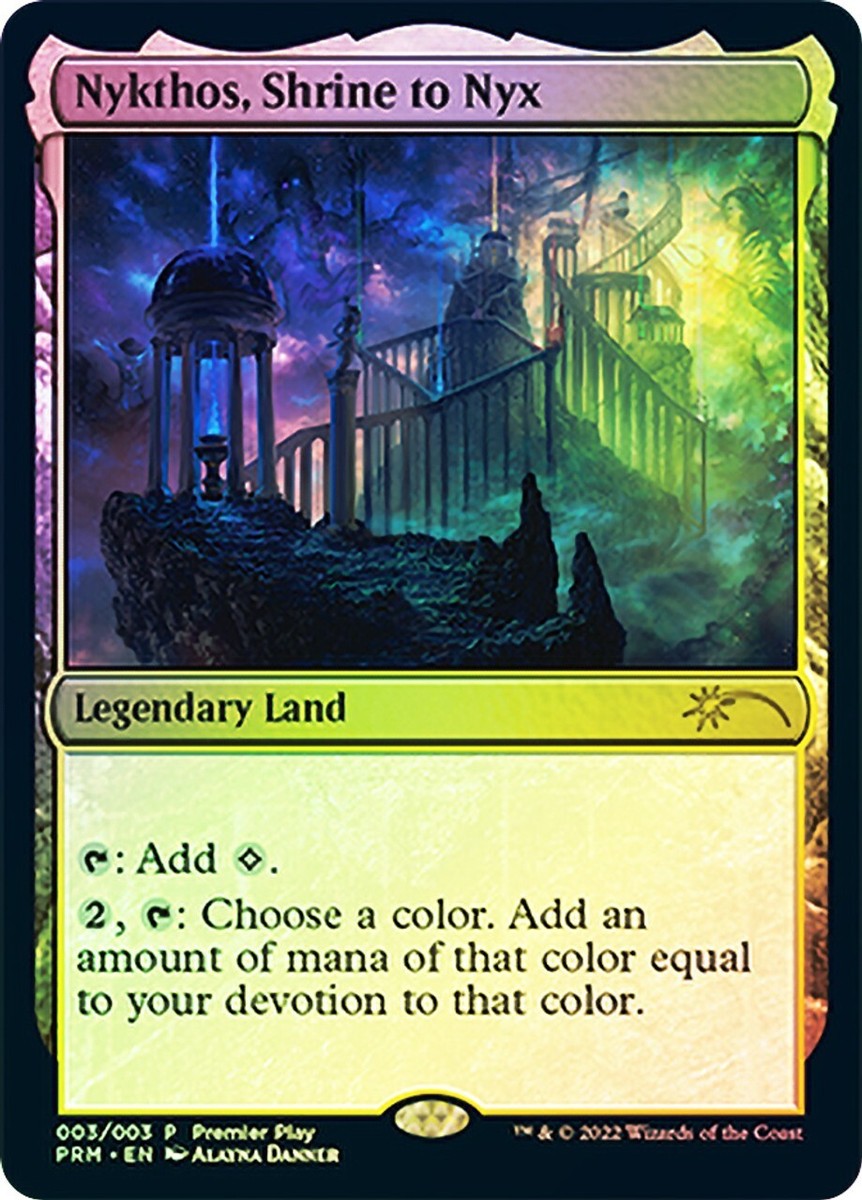 ニクスの祭殿、ニクソス/Nykthos， Shrine to Nyx日本語 テーロス版