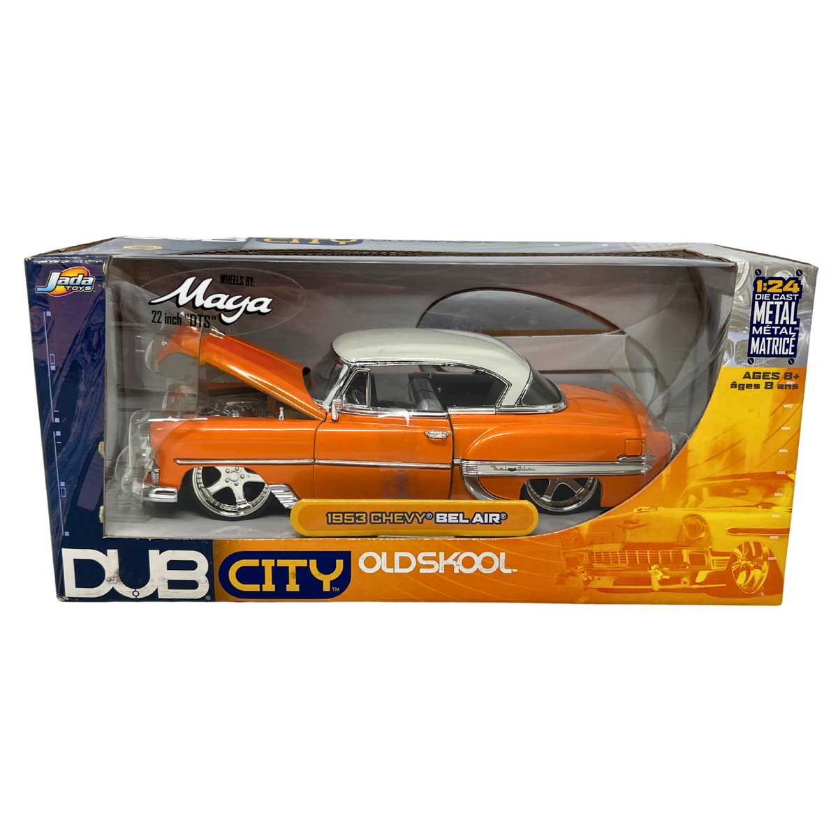Jada Dub City 1953 Chevy Bel Air Maya Wheels 1:24 Diecast | eBay
