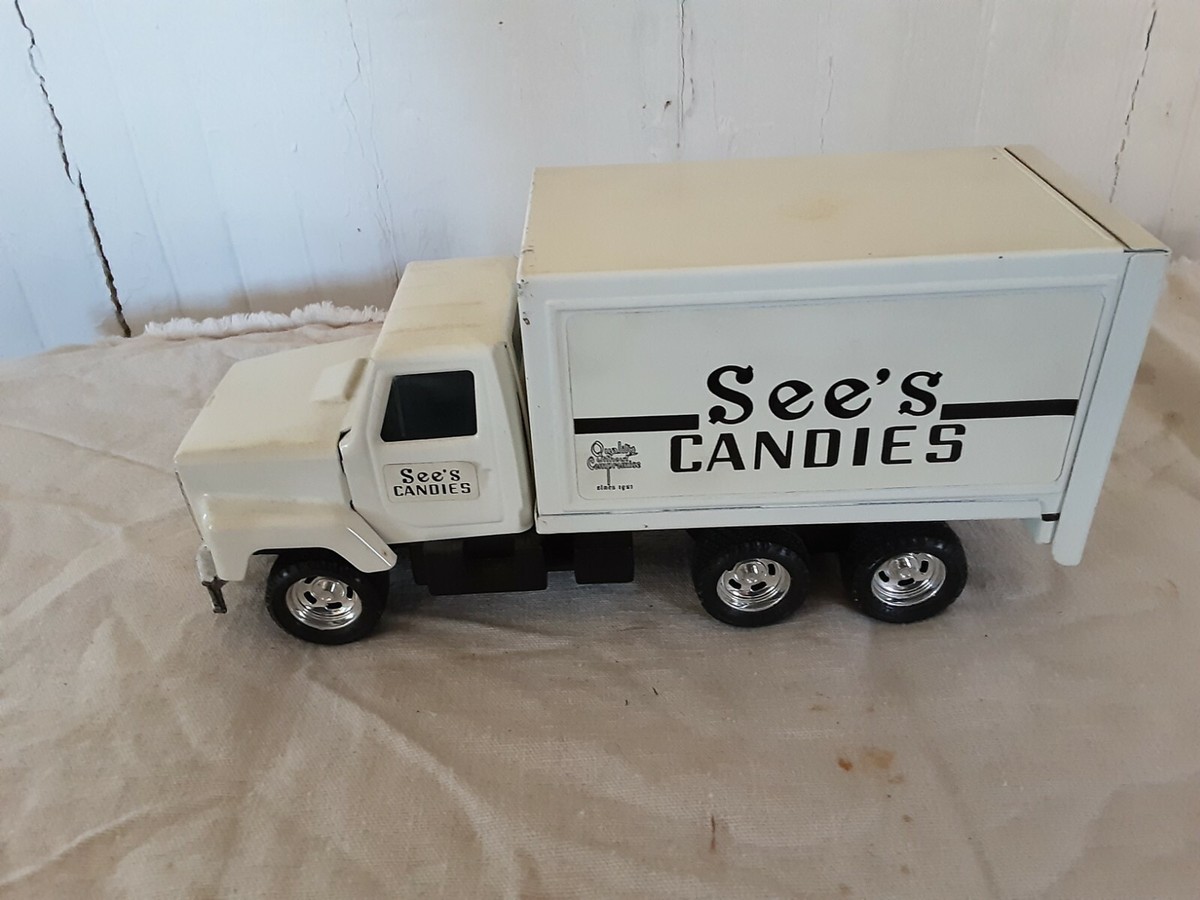 Vintage Ertl International See's Candies Delivery Box Truck 10