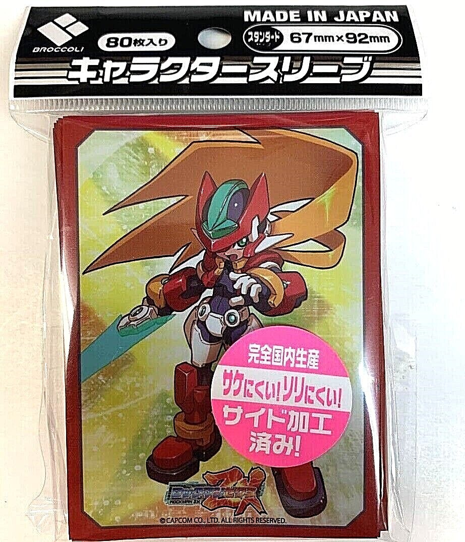Rockman ZX Vent Character Sleeve 80 Sleeves Japanese NEW Mega man