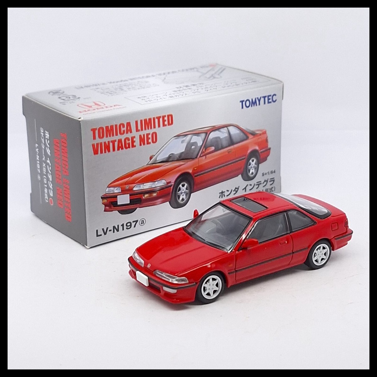 Tomica Limited Vintage NEO LV-N197a Honda Integra 3 door coupe XSi