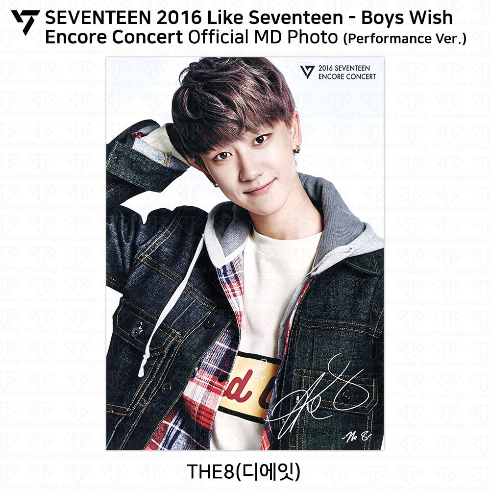 SEVENTEEN 2016 Like Seventeen Boys Wish Encore Concert Official MD
