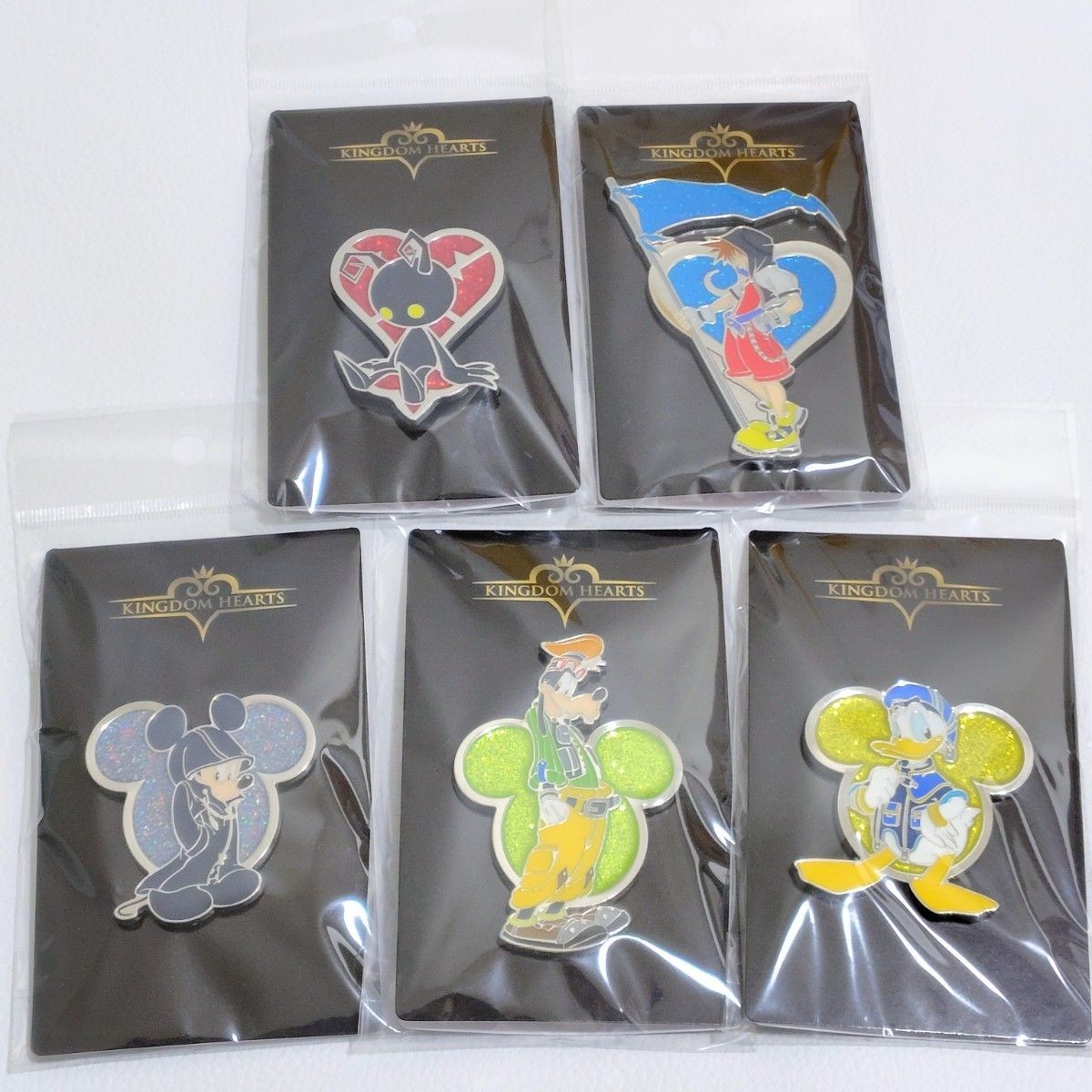 Kingdom Hearts Pins Set of 5 pin badge Disney Loft Exclusive