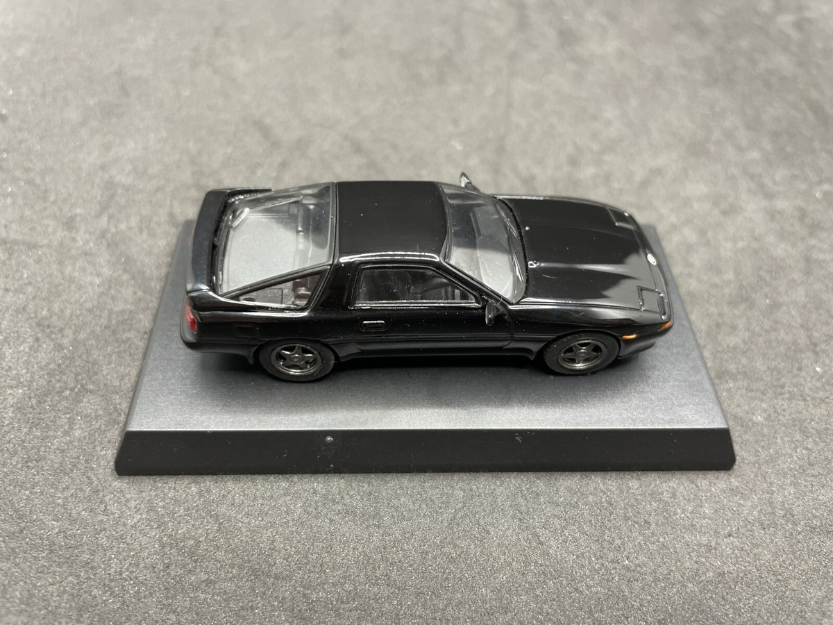 Kyosho 1/64 64 collection Toyota Supra A70 Black diecast model car