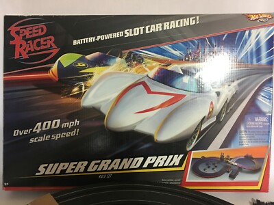 Hot Wheels Speed Racer Super Grand Prix Race Set Complete NO CARS