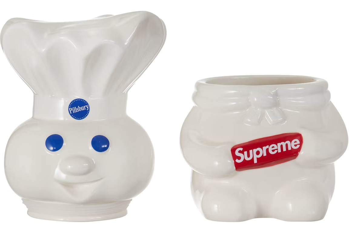 Supreme Pillsbury Doughboy Cookie Jar DS AUTHENTIC RARE DOUGH BOY