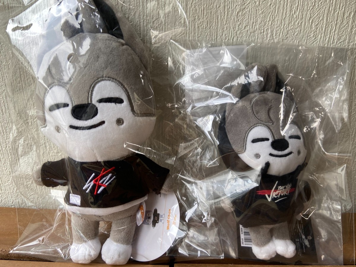 Official Stray Kids Skzoo Wolf Chan Bang Chan Plush Original