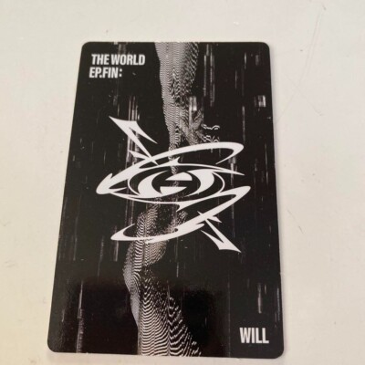 ATEEZ HONGJOONG THE WORLD EP FIN WILL Target Photocard PC Photo