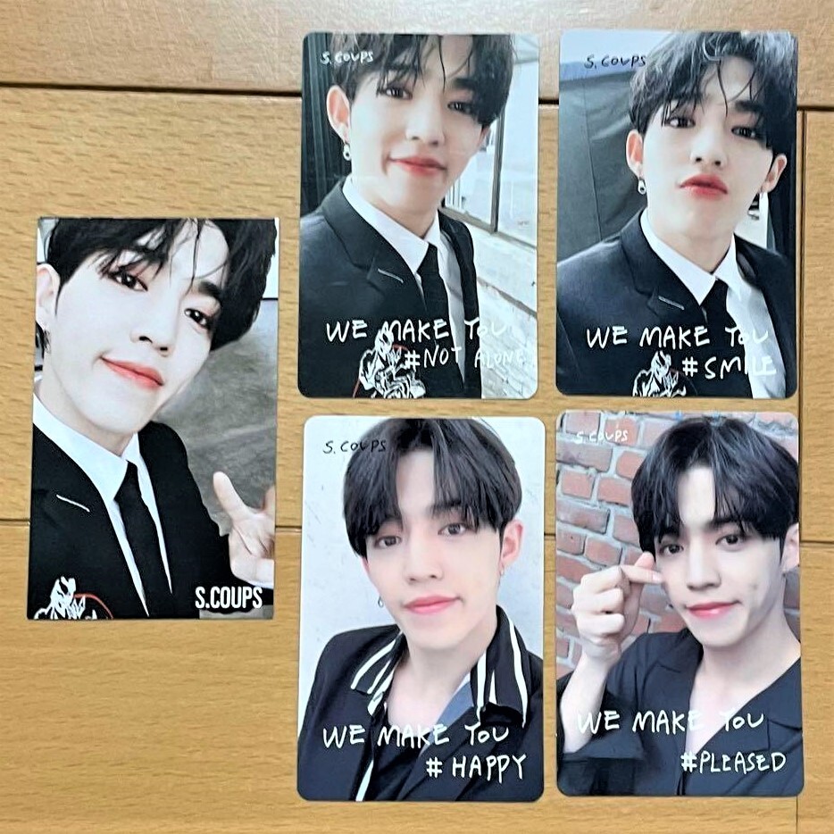 SEVENTEEN S.COUPS WE MAKE YOU JAPAN Limited Official Photocard