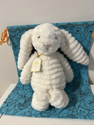 Jellycat Bashful Luxe Bunny Nimbus – Limited Edition –Dust Bag | eBay